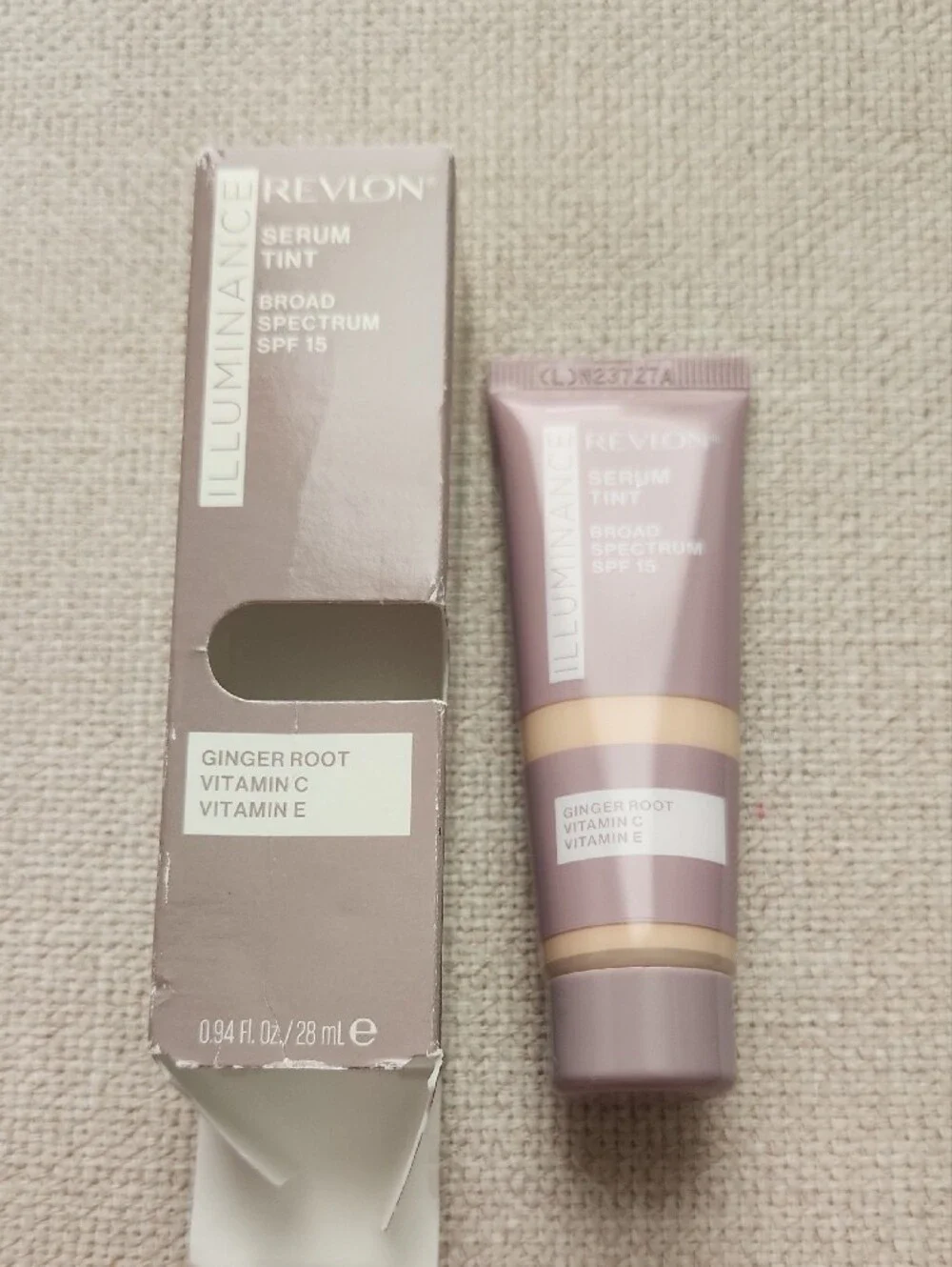 Revlon Illuminance Serum Tint - Ginger Root (Mauve Tube, Beige Shade)